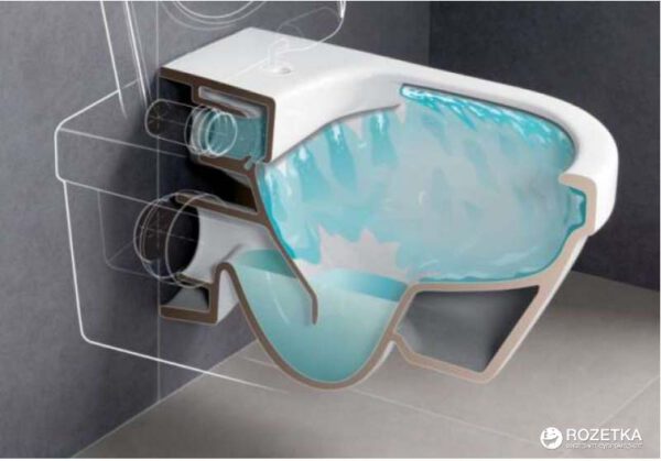 Villeroy & Boch Architectura Combi-Pack zestaw miska WC z deską wolnoopadającą - 5685HR01