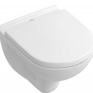 Villeroy & Boch O.Novo combi-Pack zestaw miska WC z deską wolnoopadającą - 5660HR01