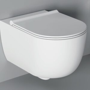 ALICE CERAMICA UNICA 50 WC bezrantowa z deską slim wolnoopadającą - 32220101 + MC3201S