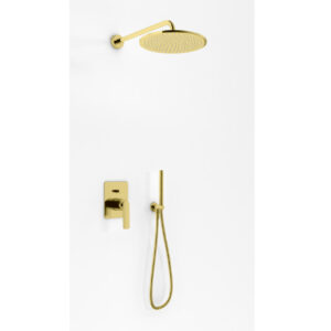 KOHLMAN EXPERIENCE GOLD zestaw prysznicowy podtynkowy kolor złoty   - QW210EGDR25