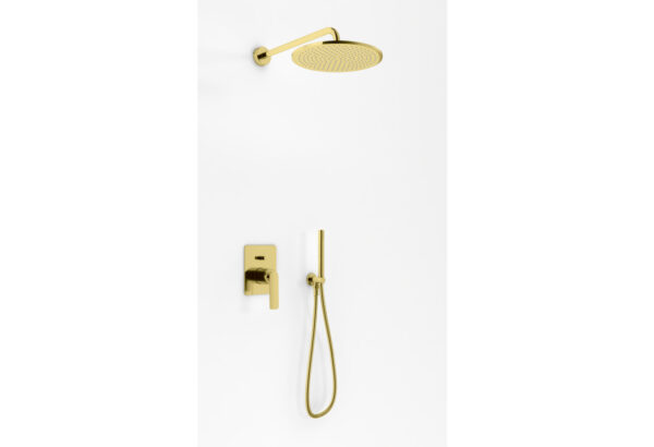 KOHLMAN EXPERIENCE GOLD zestaw prysznicowy podtynkowy kolor złoty   - QW210EGDR25