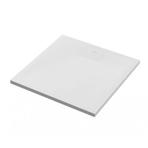 EXCELLENT ZERO Brodzik akrylowy kwadratowy 100x100cm z klapką biały, niski - BREX.1202.100.100.WHN