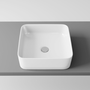 VITALLE ROANA QUADRO umywalka ceramiczna nablatowa kwadratowy 38 x 38cm - 20743811121000VL