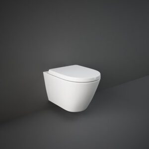 Rak Ceramics Resort Zestaw WC 52cm Rimless + Deska WC Slim Wolnoopadająca - RESO1SET