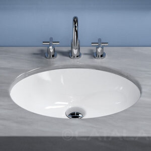 Catalano CANOVA ROYAL umywalka podblatowa 57x42cm z powłoką CataGlaze, biała - 1SONN00